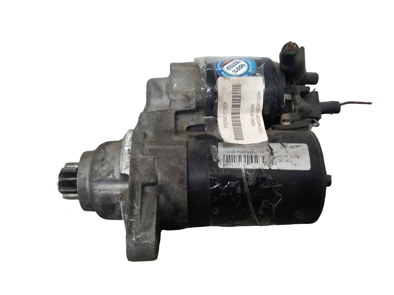 Motorino Avviamento 02T911023GX S20780N Usato