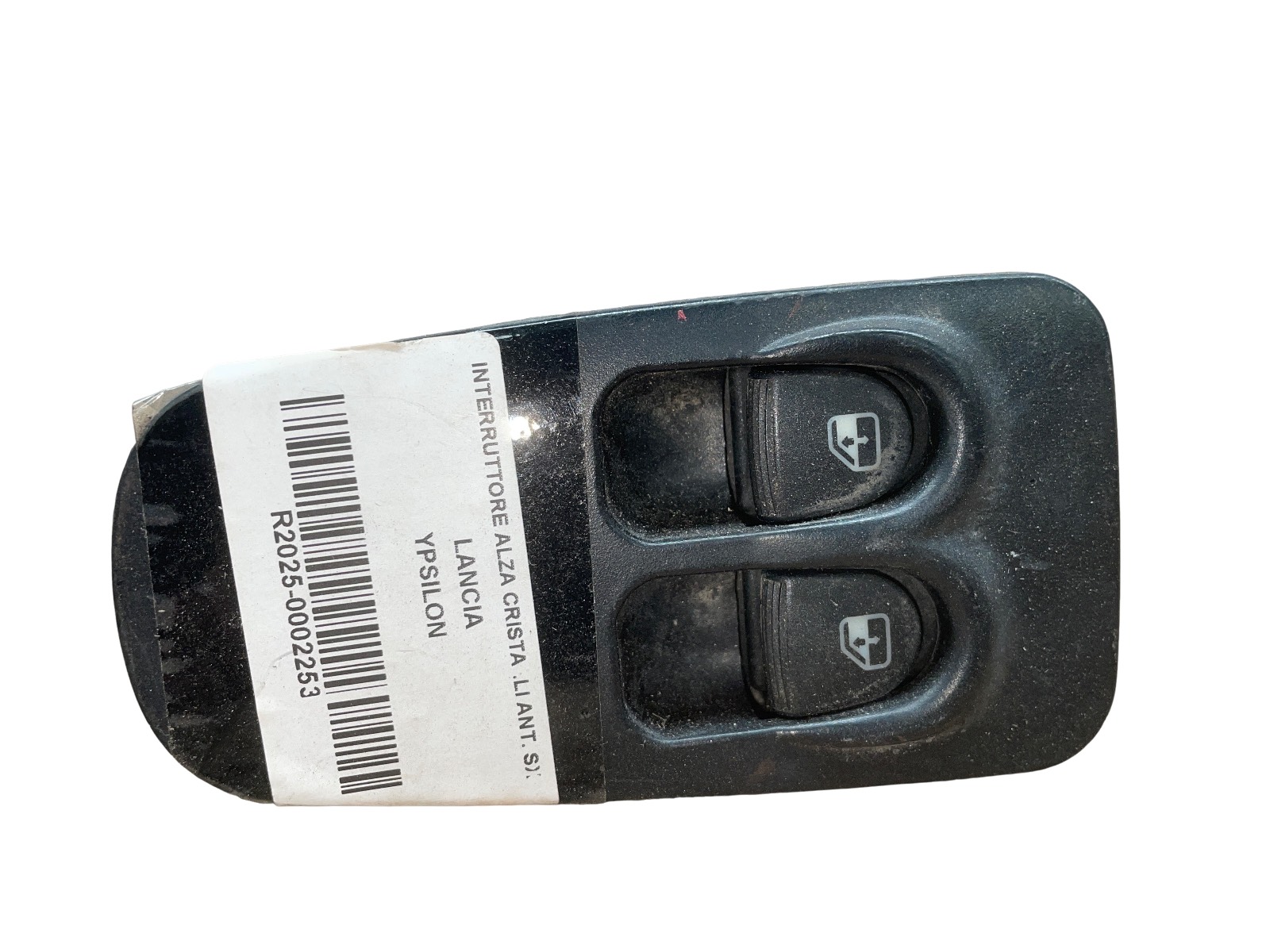 Interruttore Alzacristalli Porta Ant. Sinistro (Lancia) 735360604 Usato
