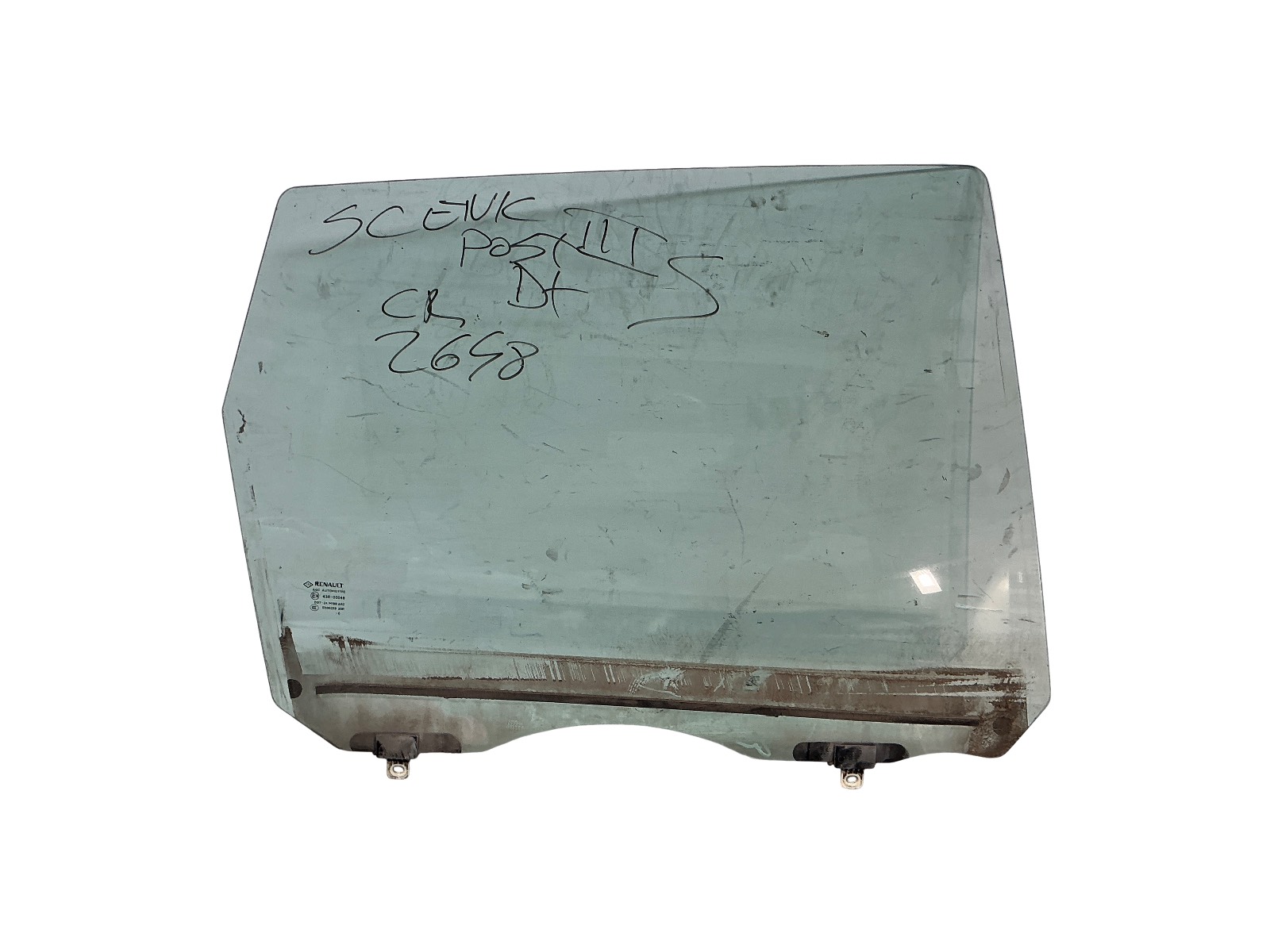Scendente Porta Post. Destro (Renault Agc Automotive) 823000010R DOT-24 Usato